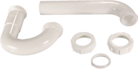 P trap white plastic 1 1/4