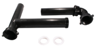 Cont waste EO direct connect black telescopic