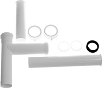 Disposal waste white plastic telescopic
