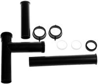 Disposal waste black plastic telescopic