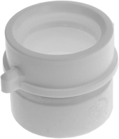 PVC trap adapter, h x slip, 1 1/2
