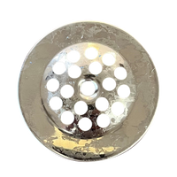 Bath waste dome strainer and screw