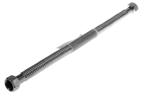 Stainless steel water flex, corrugated, 3/4fip x 3/4fip x 24