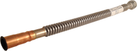 Stainless steel water flex, corrugated, 3/4fip x 3/4swt x 18