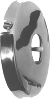 Shower arm flange, sure grip, steel