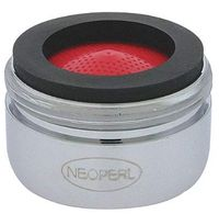 Aerator male thread 2.2GPM slotted w/3 screens Spring-Flo (15/16-27)
