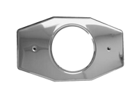 Cover plate for 2 handle tub/shower