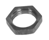 Lock nut for faucet shank, brass, 1/2