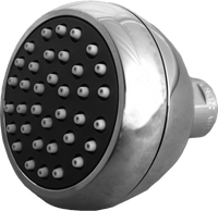 Shower head, solid brass body, 2.5gpm, Chrome
