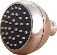 Shower head, solid brass body, 2.5gpm, SATIN NICKEL