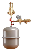 Boiler trim kit plus 1-1/4
Includes 4.8gal expansion tank, regulator, service valve, union, and air separator