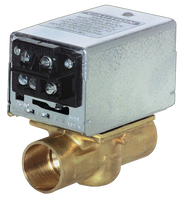 Zone valve, low voltage, normally closed, screw block terminal, 3/4c
