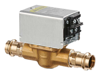 Zone valve, low voltage, normally closed, screw block terminal, 3/4press