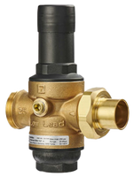 Pressure regulating valve, 3/4c, single union, DialSet