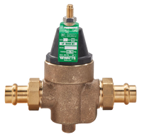 Pressure reducing valve 3/4PRESS w/double union, Watts(LFN45BM1-DU-PR)