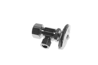 Angle stop 1/2nom x 3/8comp w/brass stem (multi-turn) (Brass Craft) (OCR19ZX C)