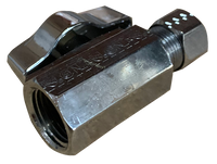 Ball valve angle stop 1/2nom x 3/8comp (Brass Craft) (G2CR19X C)