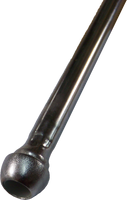 Supply tube kit/lav 3/8 x 20 formed nose Chrome