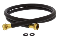 Rubber washing machine hose 3/4fht x 72