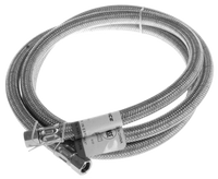 SS Braided connector for ice maker 1/4comp x 60