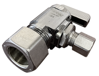 Ball valve angle stop 5/8comp x 1/4comp Dahl