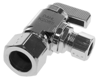 Ball valve angle stop 5/8comp x 3/8comp Dahl