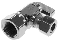Ball valve angle stop 1/2fip x 1/2comp Dahl