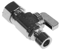 Ball valve straight stop 5/8comp x 3/8comp Dahl