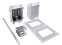 Washer OxBox 1/2pexB inlets, with arrestors