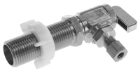 Ball valve ice maker stop 1/2mip/c x 1/4comp Dahl