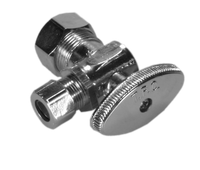 Ball valve angle stop 5/8comp x 3/8comp TPC