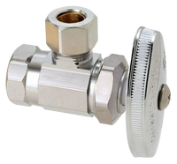 Ball valve angle stop 3/8fip x 3/8comp TPC