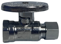 Ball valve straight stop 3/8fip x 3/8comp TPC