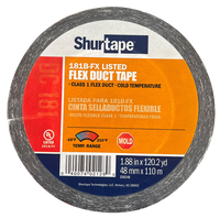 Tape film for flexibe duct black, 48mm x 110m (Shurtape DC181B)