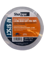 Tape aluminum foil cold temp 7.3mil, 48mm x 46m (Shurtape AF975CT)