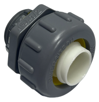 Liquid Tite connector, 1/2, non-metallic, straight