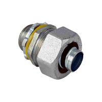 Liquid Tite connector, 3/4, metallic, straight