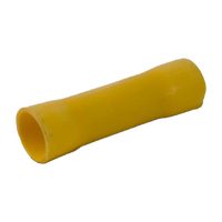 Butt connectors, solderless, insulated, wire 12-10 (50 per pack, sold per pack)