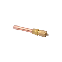 Access fitting extended cop tube, 3/16od x 1/8id, for charging/purging (6 per pack, sold per pack)