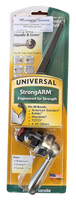 Korky Strongarm universal tank lever, faucet style, BRUSHED NICKEL