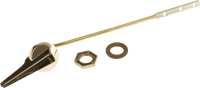 Tank lever 8 brass arm, metal spud and nut w/washer