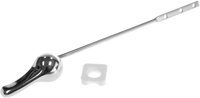 Tank lever 8 brass arm, plastic nut and spud
