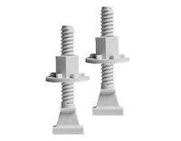 Closet bolt nylon 2 1/2 (pair)