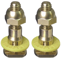SetFast no cut brass closet bolts 2 1/4 (pair)