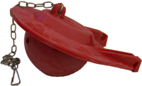 Eljer Titan 3 flapper, red rubber
