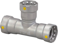 MegaPress WATER tee c x c x c 1 1/4