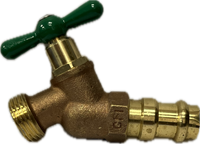 No kink hose bibb 1/2press heavy duty