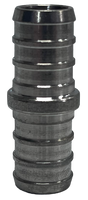 Pex B fitting, stainless steel, coupling, 1/2