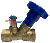 Balancing valve 1ip
Venturi insert, precison multi-turn adj handwheel, positive shut off w/memory stop, 300WOG