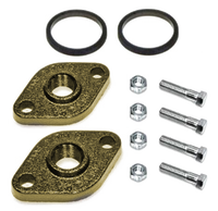 Grundfos bronze pump flanges (pair), 3/4ip